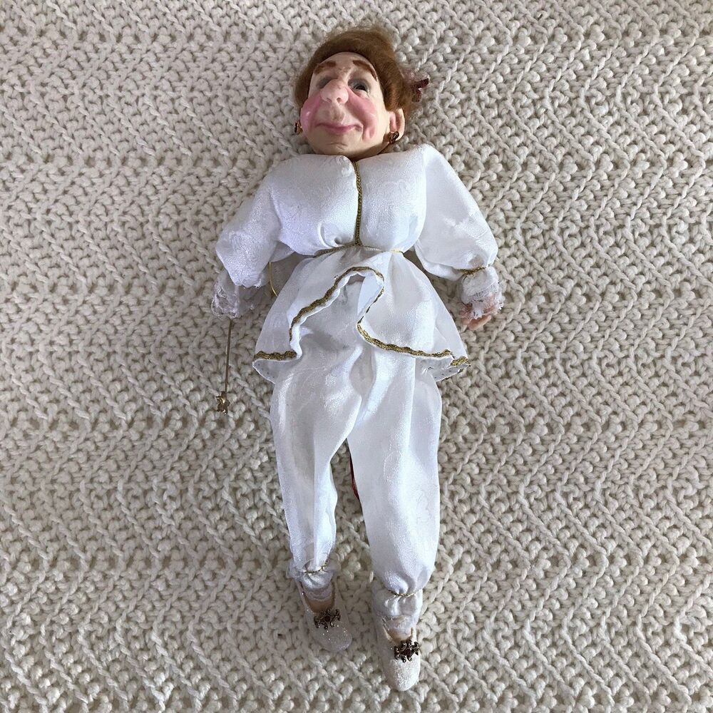 Vintage 2002 Jacqueline Kent’s JKC Giftcraft Fairy Godmother Old Lady Granny 13”